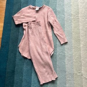 Zara Blush color sweater set